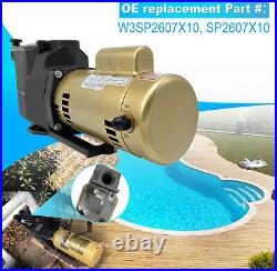 W3SP2607X10 Pool Pump 1HP 115/230V Single Speed Super Pump for Hayward SP2607X10