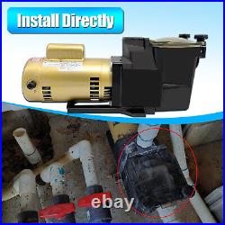 W3SP2607X10 Pool Pump 1HP 115/230V Single Speed Super Pump for Hayward SP2607X10